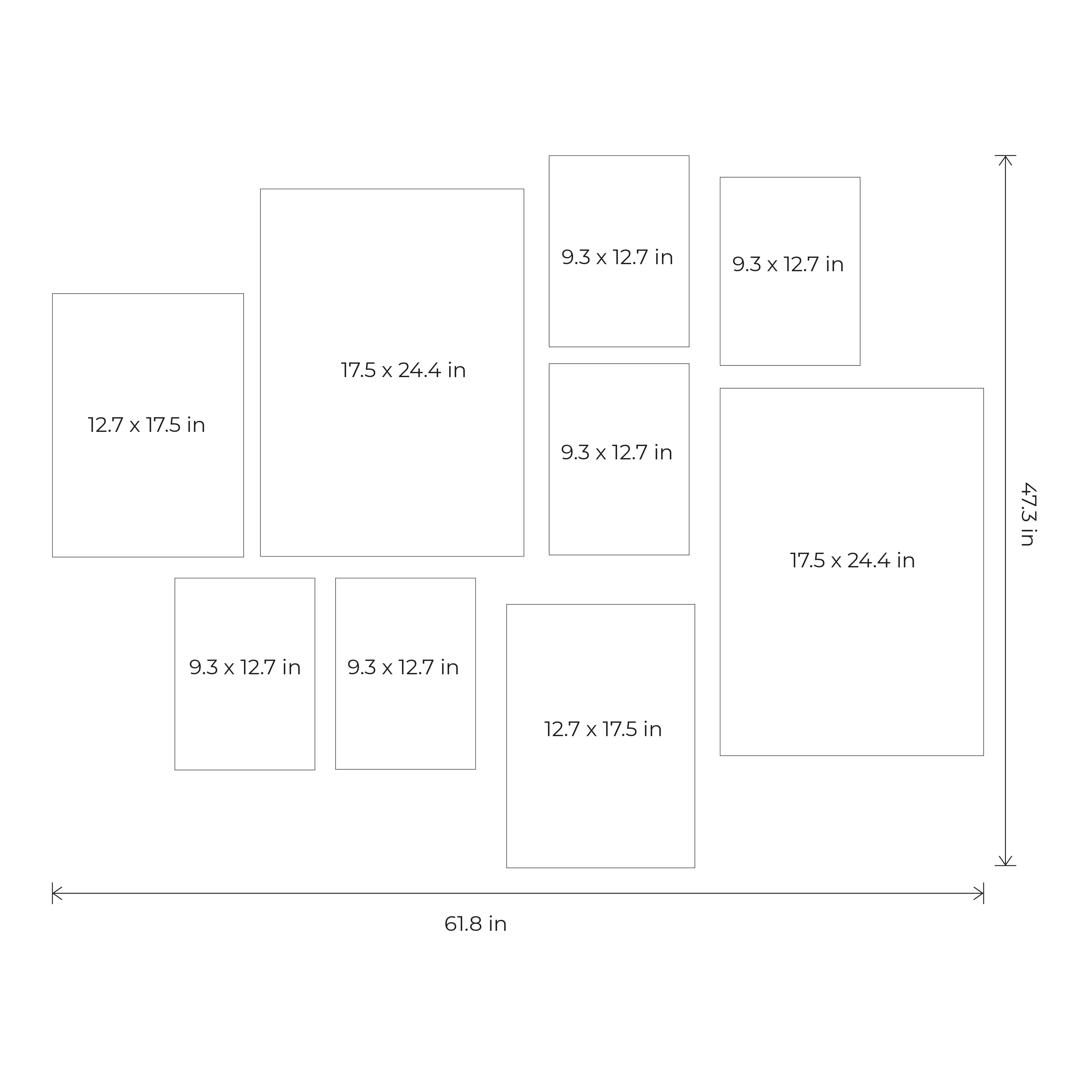 Bloom of thought - Set of 9