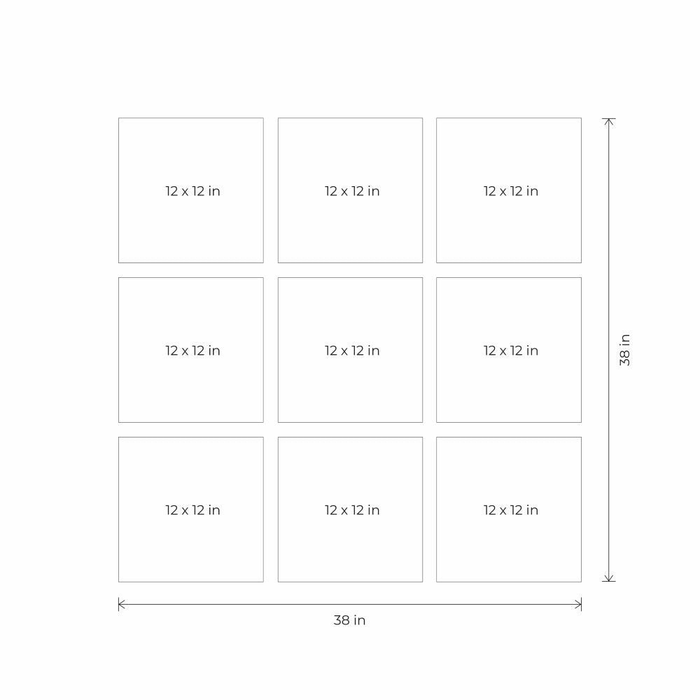 Infinite Patterns - set of 9