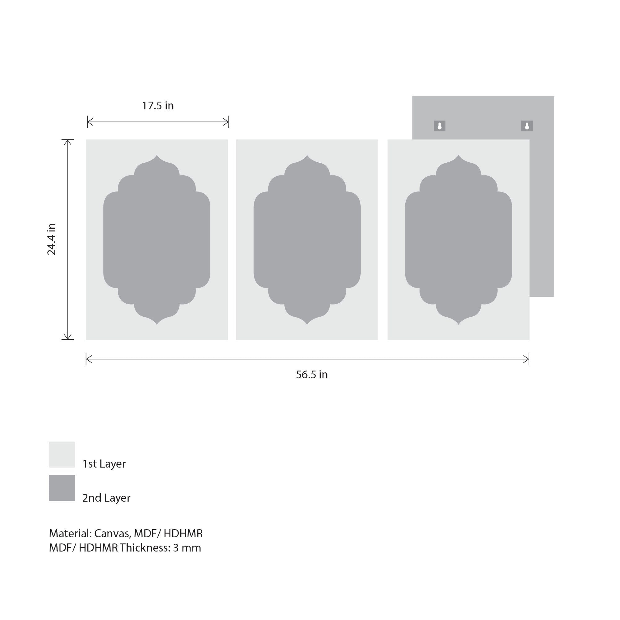 Ragini at the Garden - Set of 3