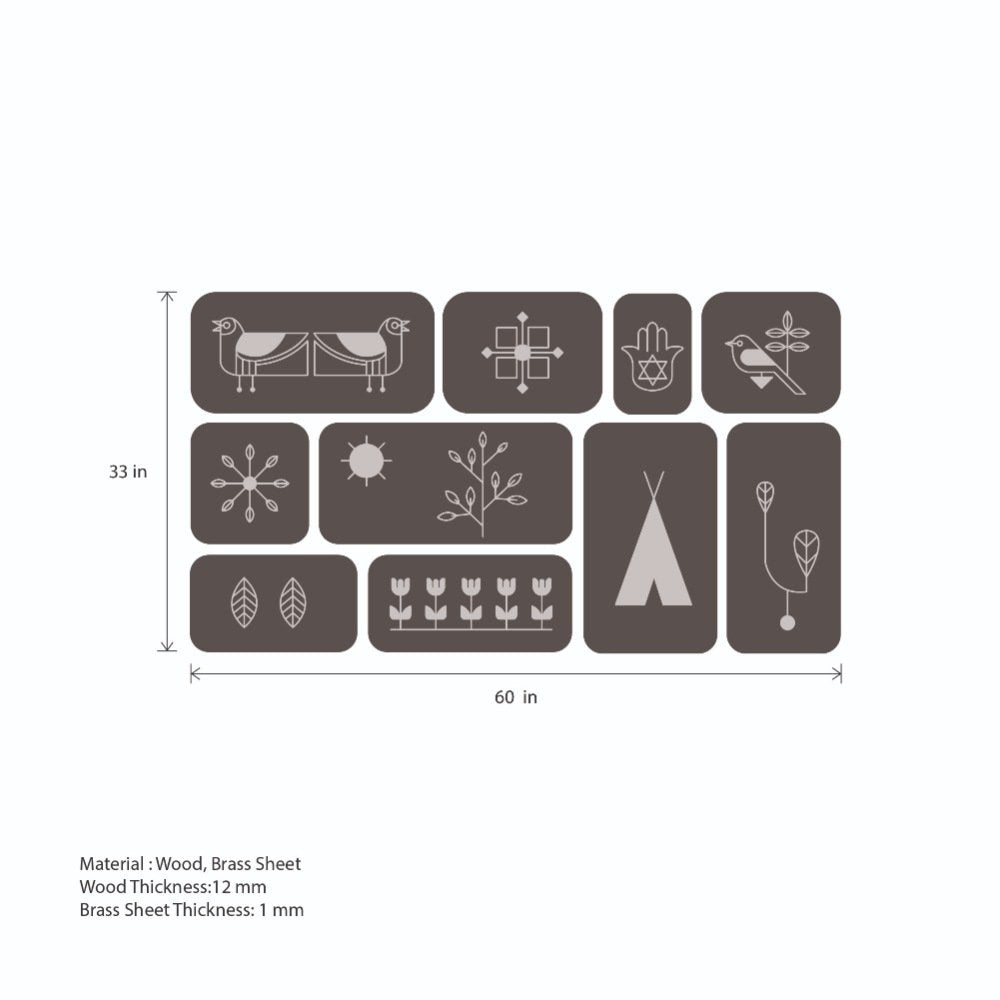 Timeless Brass and Black