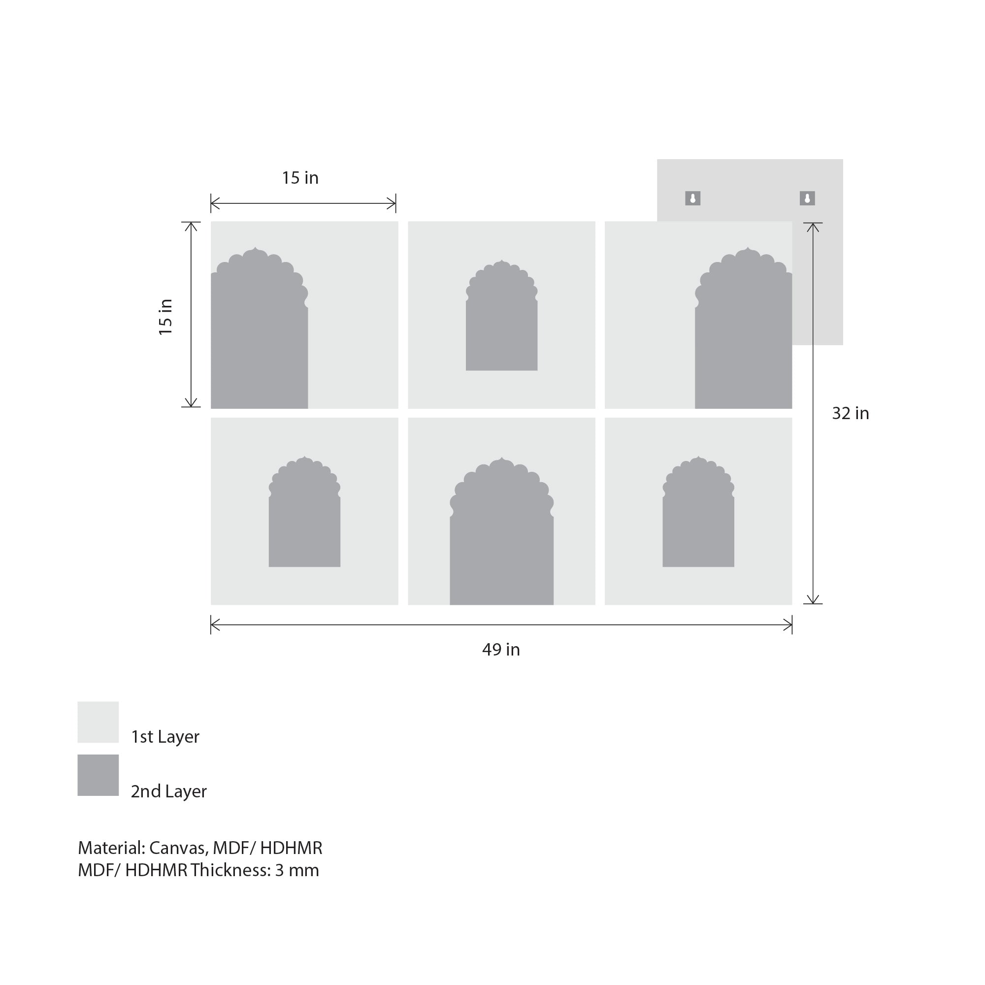 The Vintage Garden - set of 6