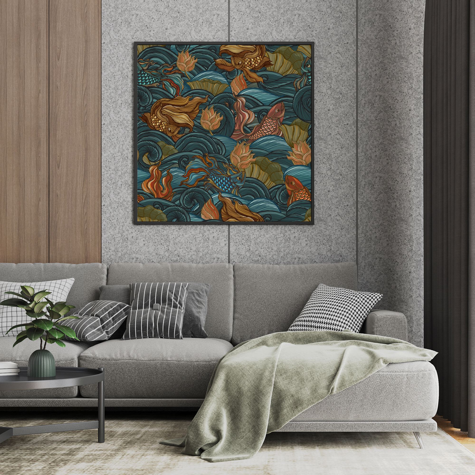 An Aqueous Solution Wall Art