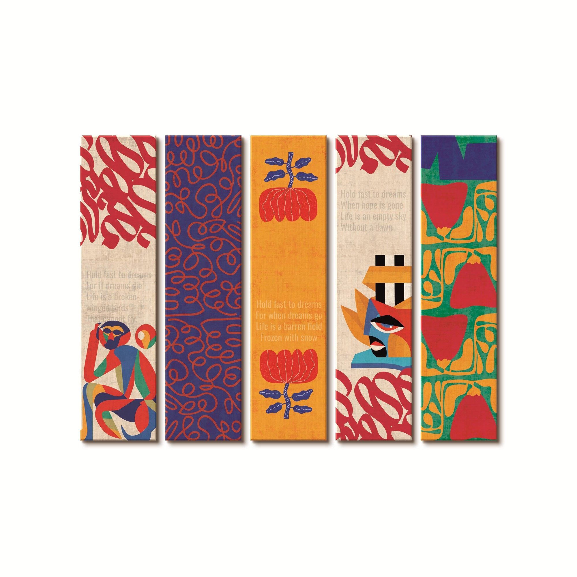 Vibrant Rhythm - Set of 5