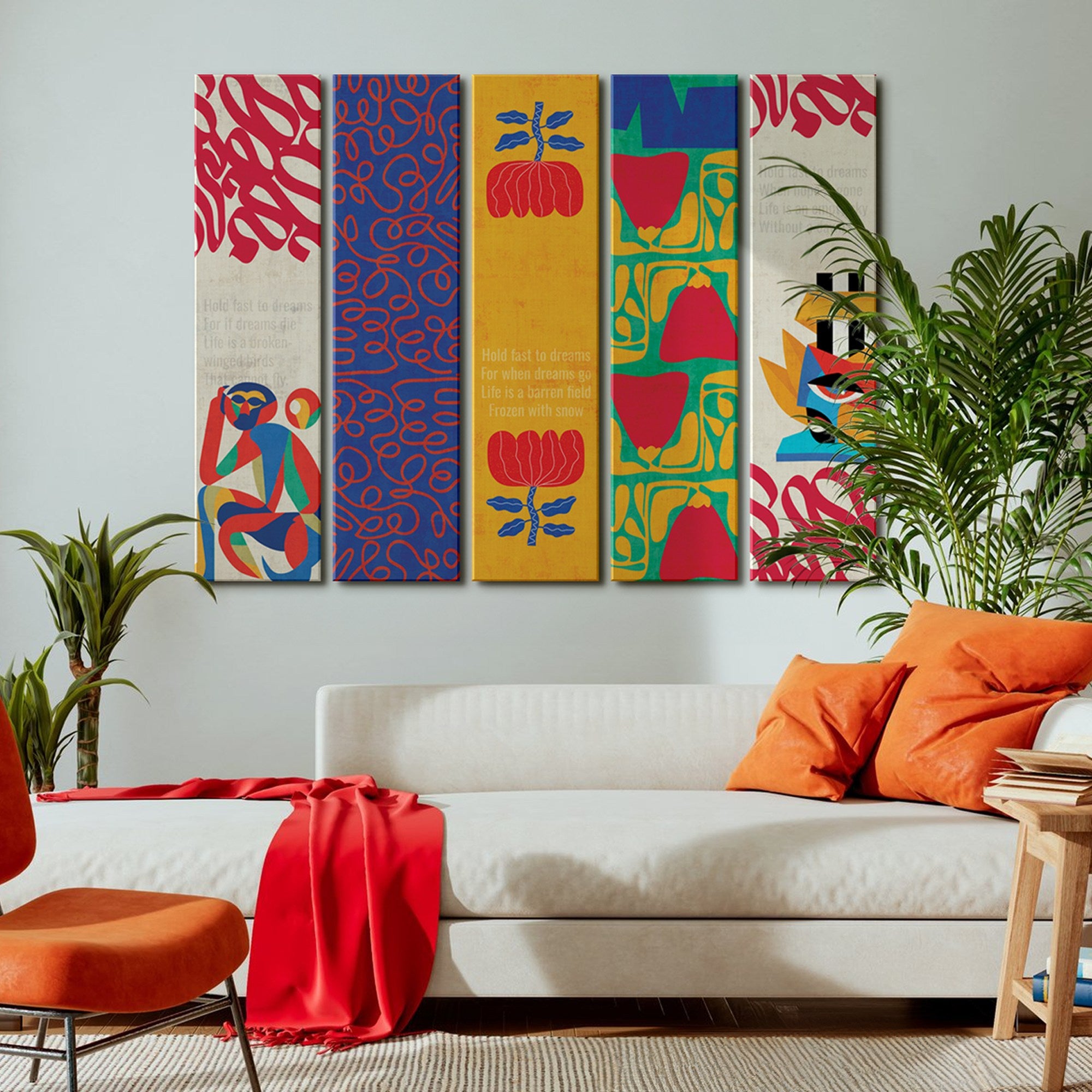 Vibrant Rhythm - Set of 5