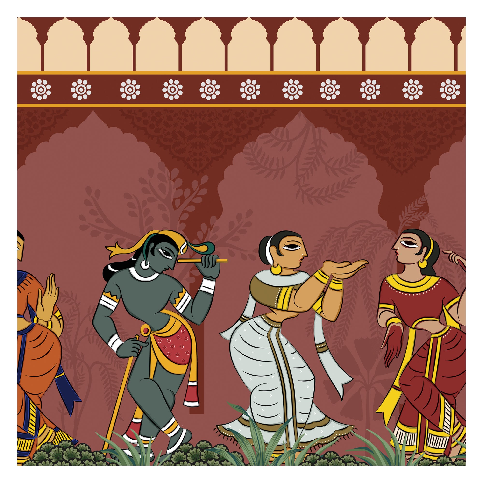 Vrindavan Frieze