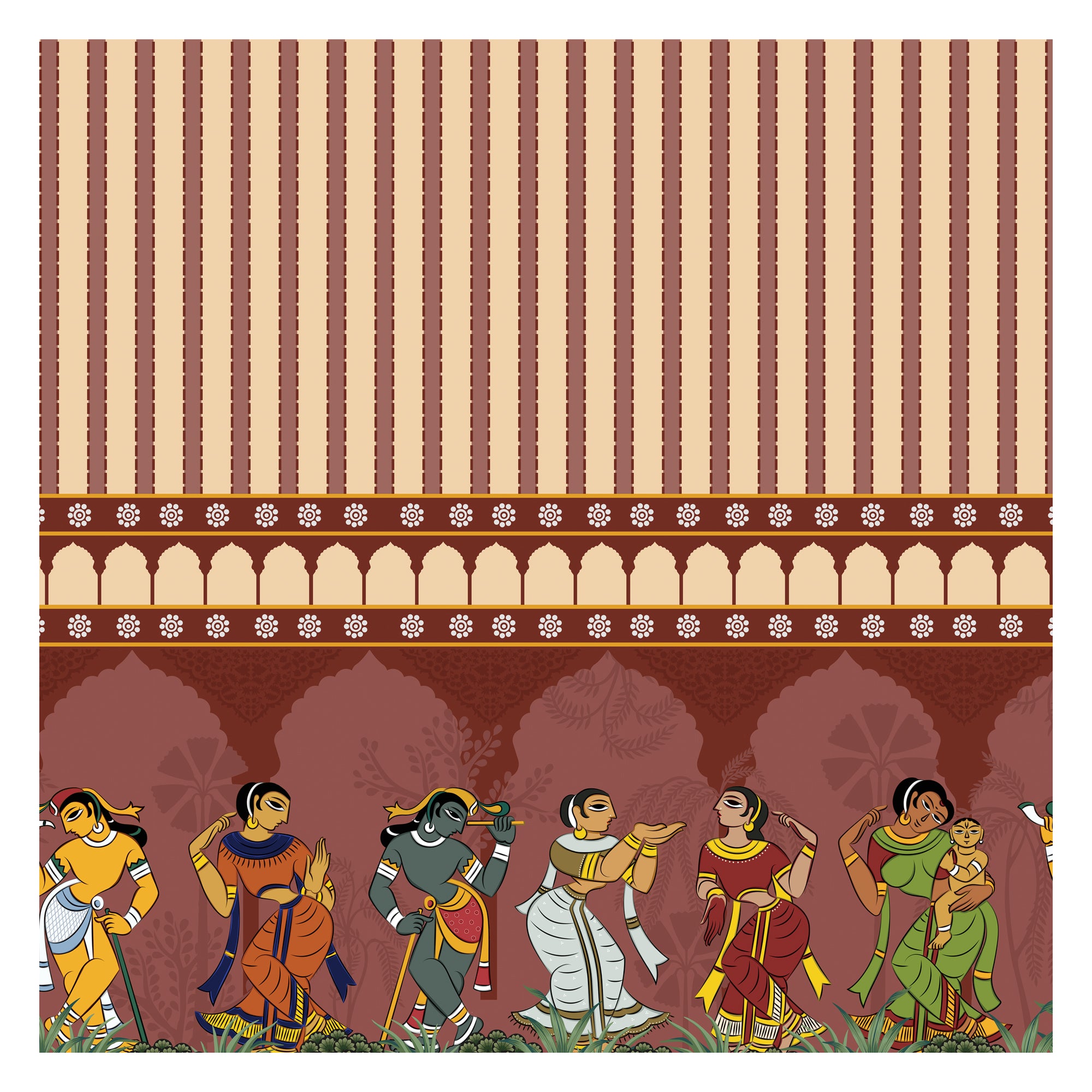 Vrindavan Frieze