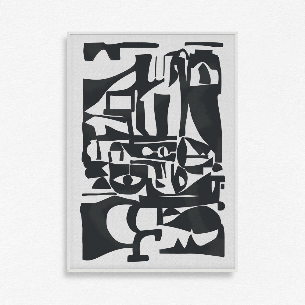 Black Minimal Print