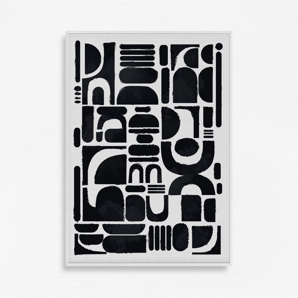 Black Minimal Print 2