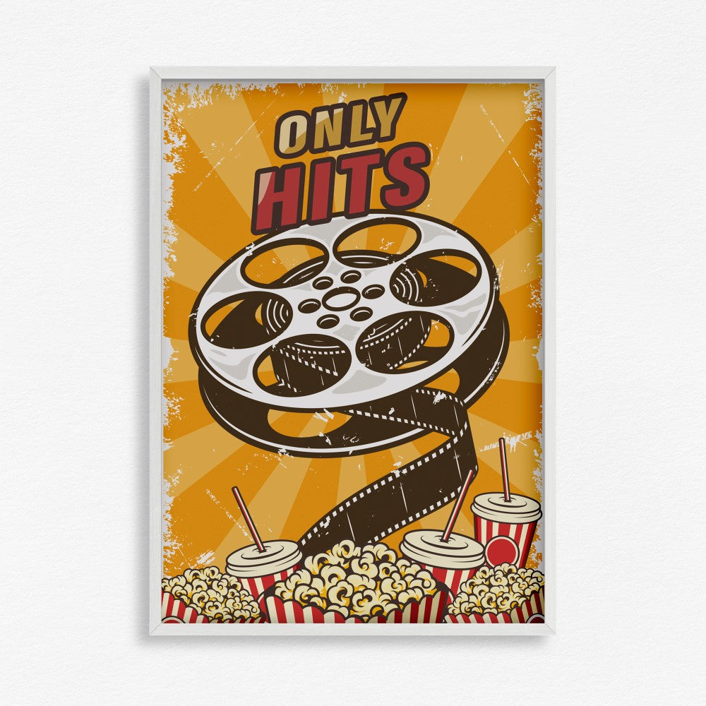 Retro Poster - Only Hits