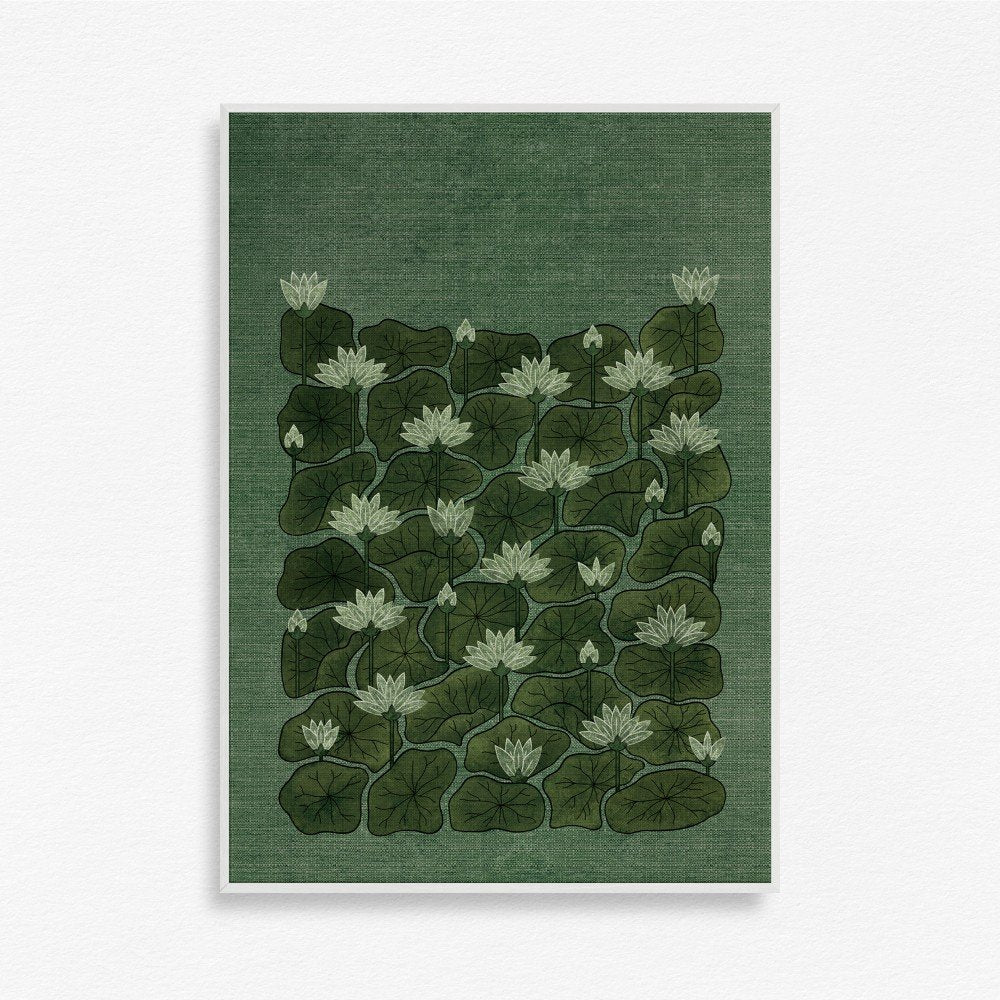 Echoes of Serenity: Lotus and Leaf