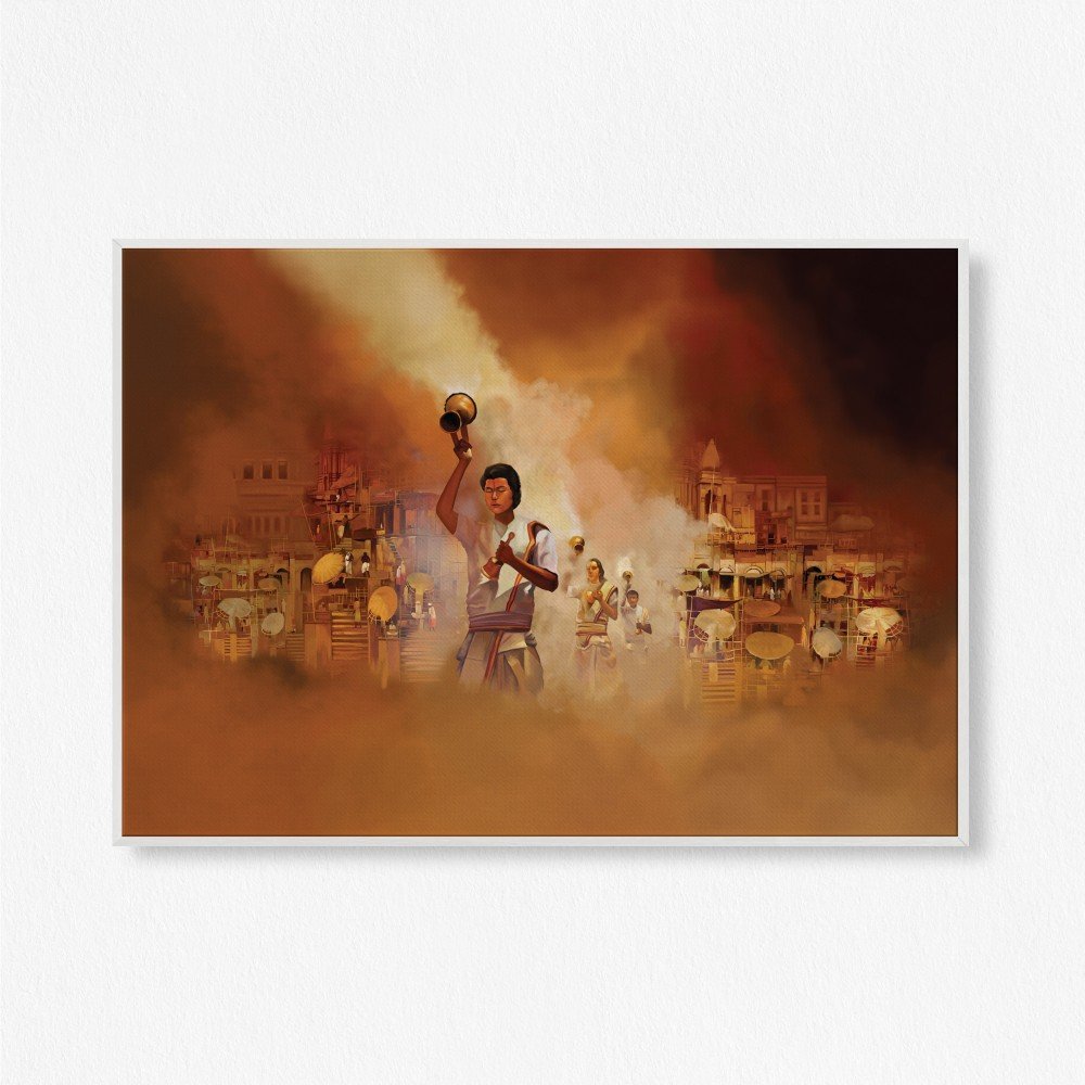 Pandits Performing Ganga Arti