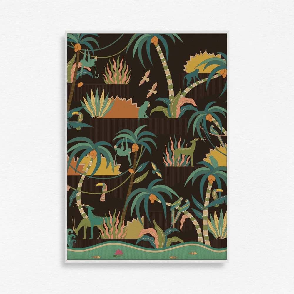 Utopian Jungle - Night view