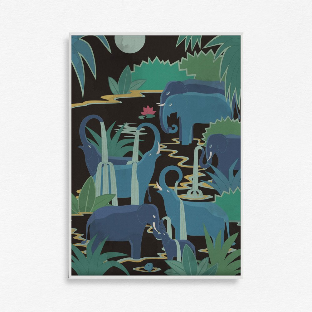 Water Shower by Elly