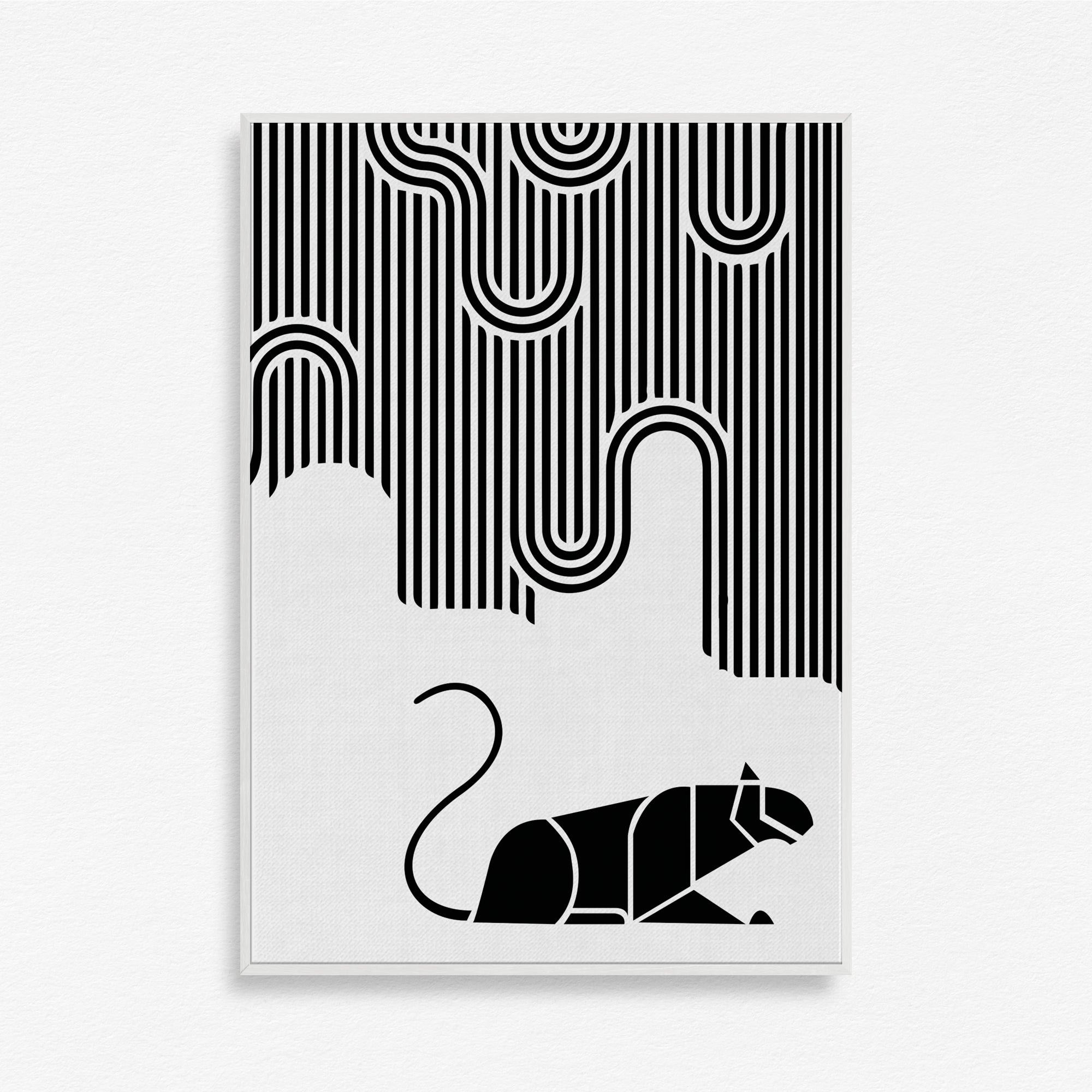 A Region of Activity Jaguar wall art
