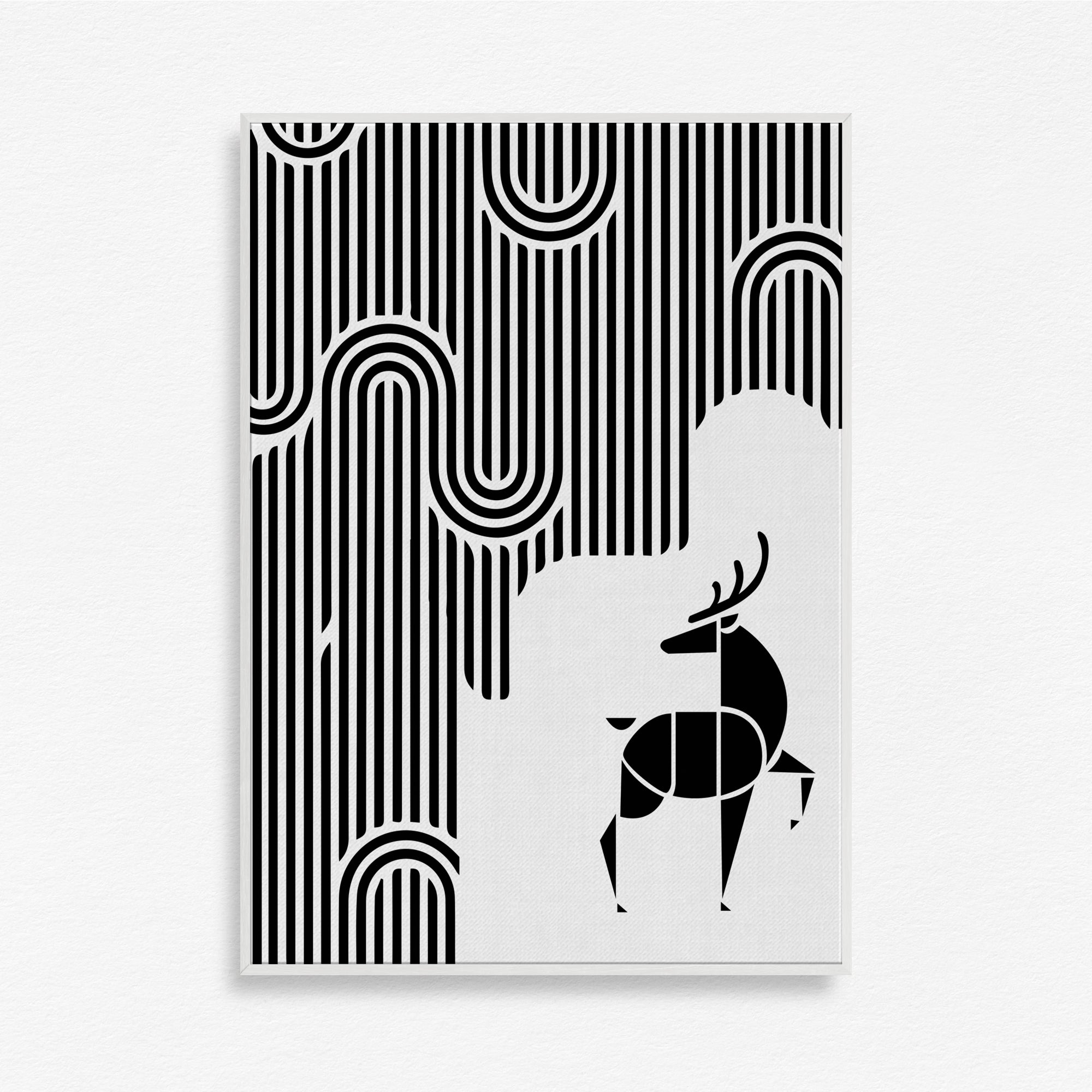 Region of Activity – The Graceful Deer Wall Art