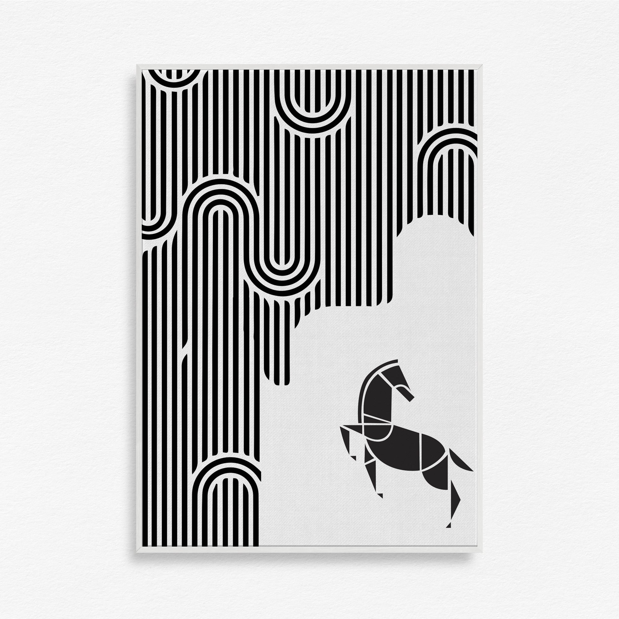 Region of Activity – The Dynamic Horse Wall Art