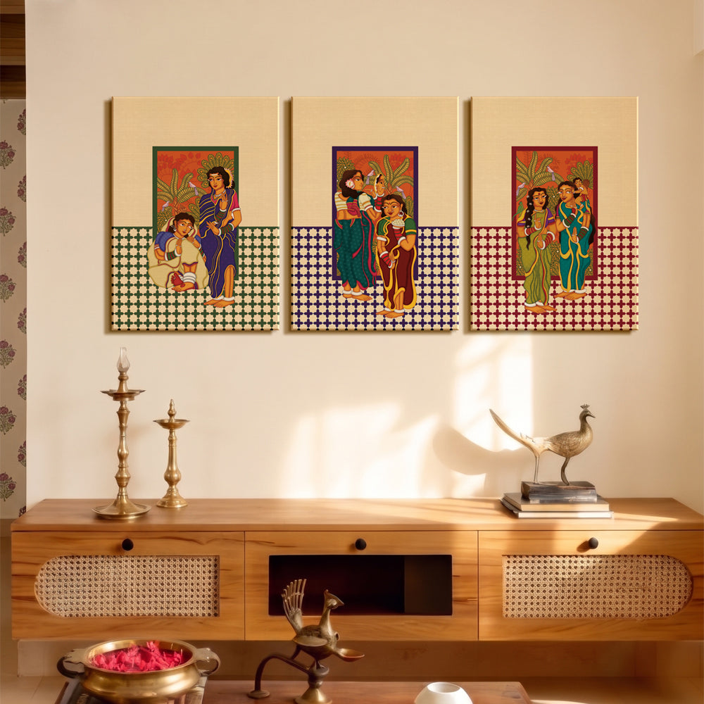 Women of Tradition - Set of 3
