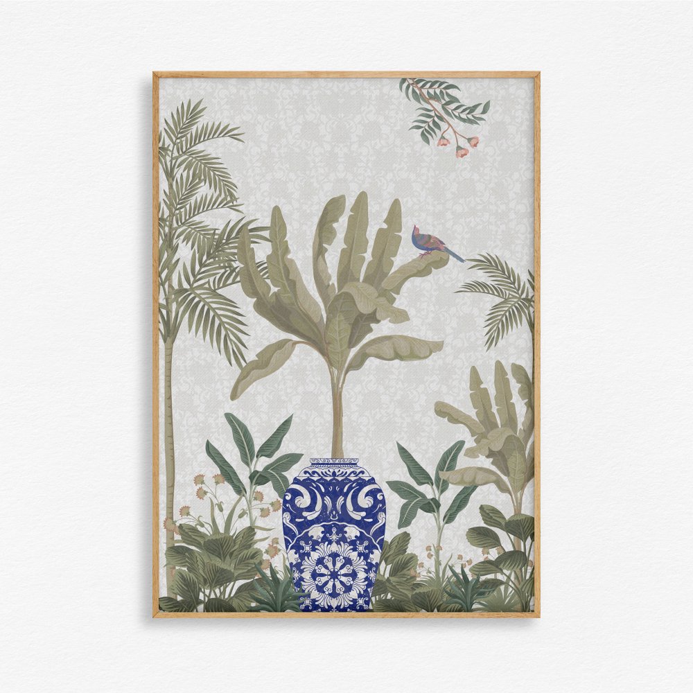 That Blue Persian Pots - 1