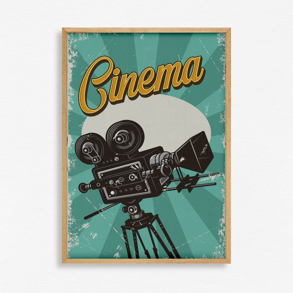 Retro Poster - Cinema