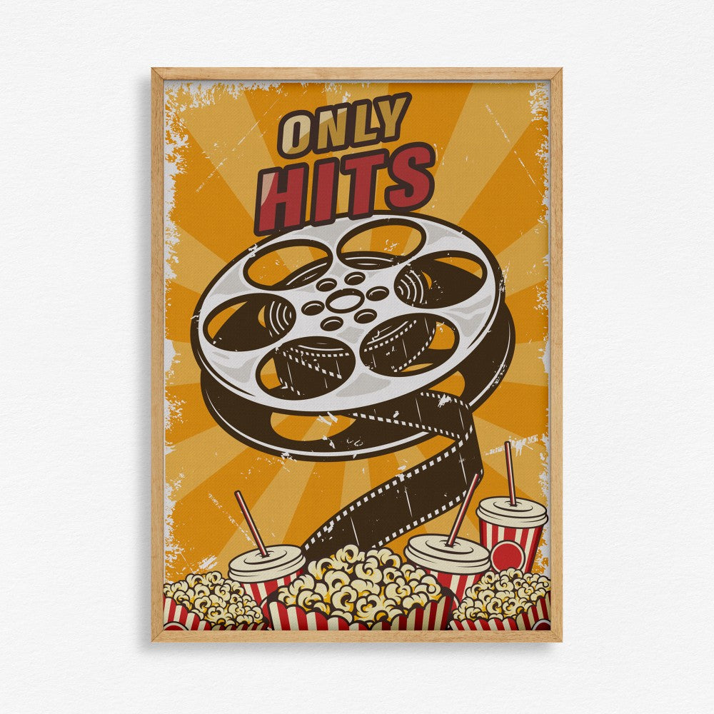 Retro Poster - Only Hits