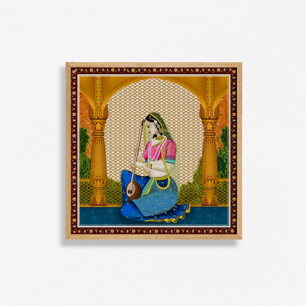 Ragini - Sitting with Sitaar