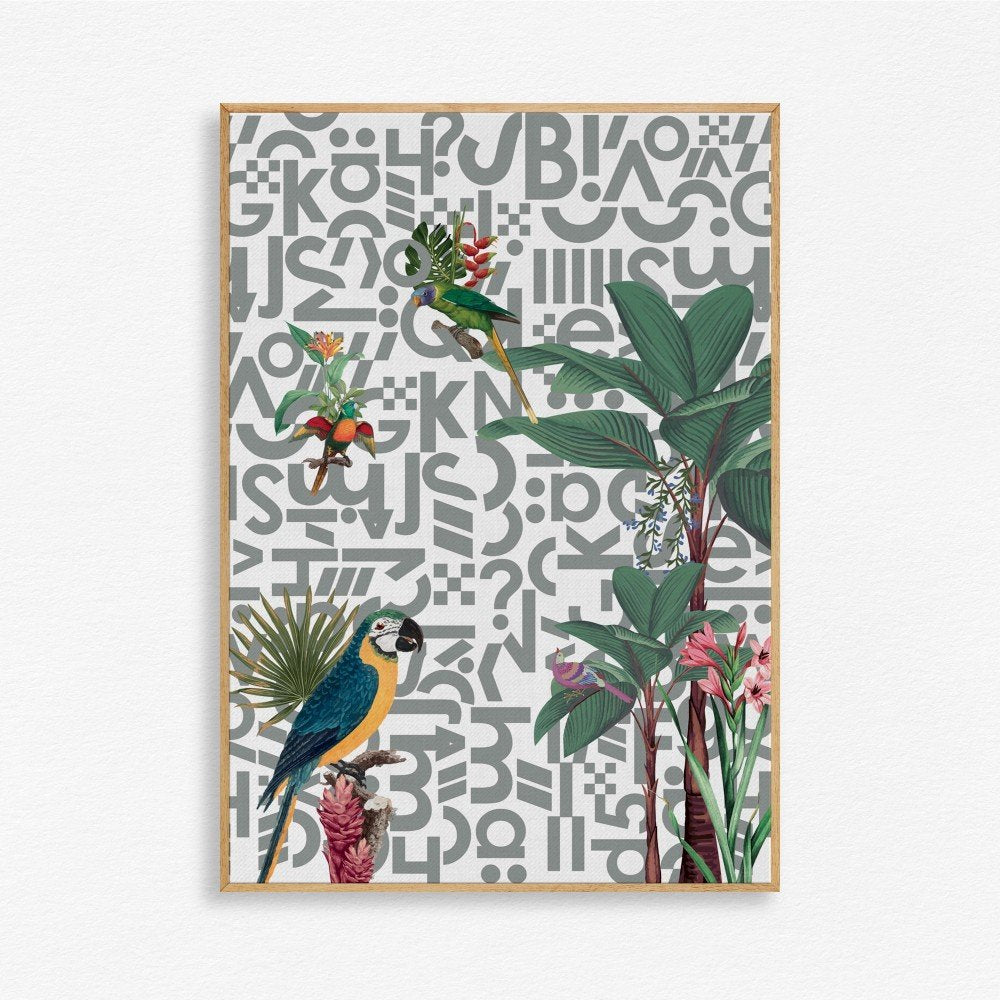 Alphabet Abstractions in canvas