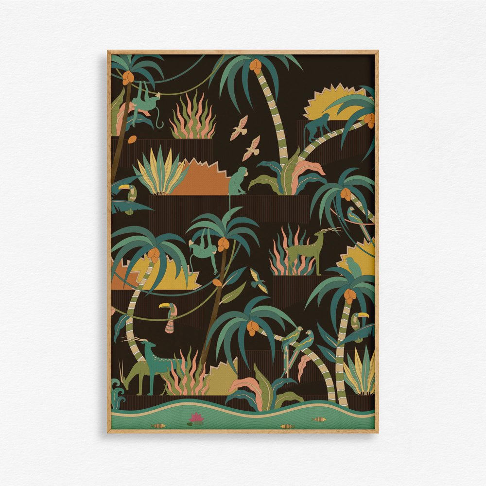 Utopian Jungle - Night view