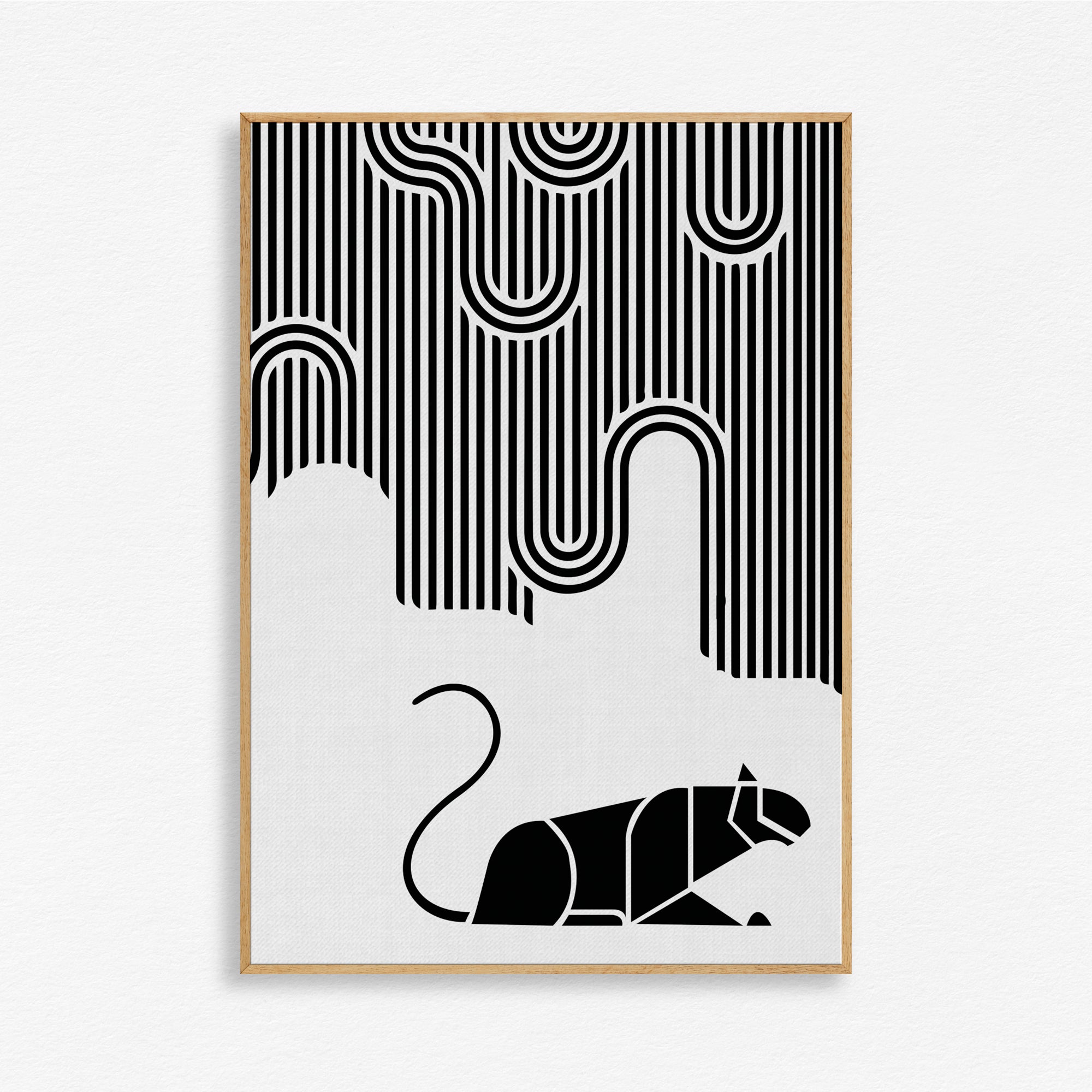 A Region of Activity Jaguar wall art