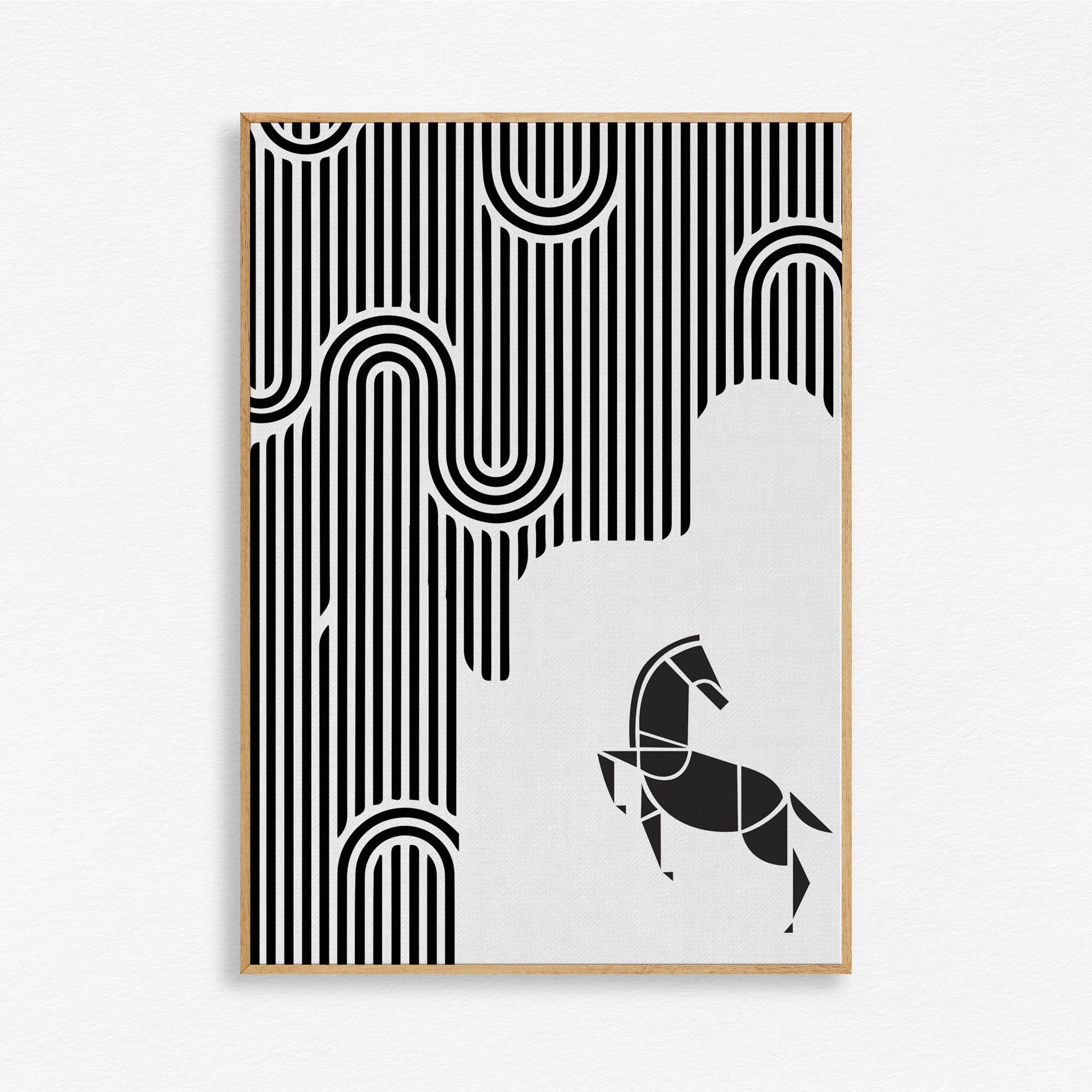 Region of Activity – The Dynamic Horse Wall Art