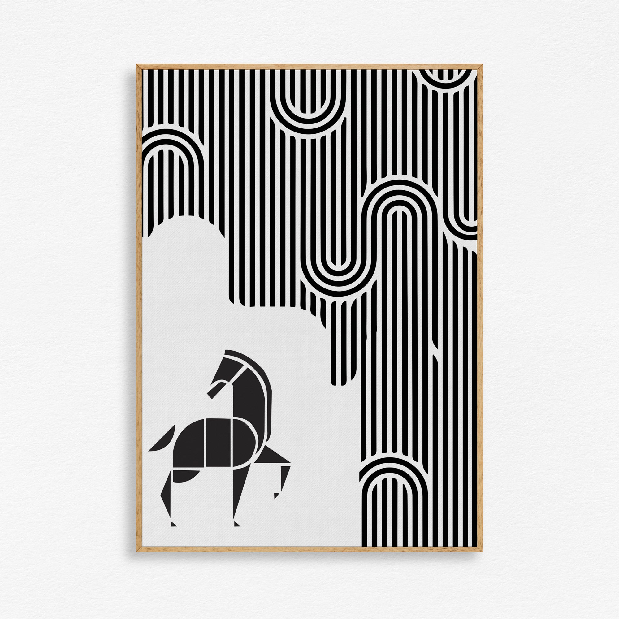Region of Activity – The Galloping Horse Wall Art