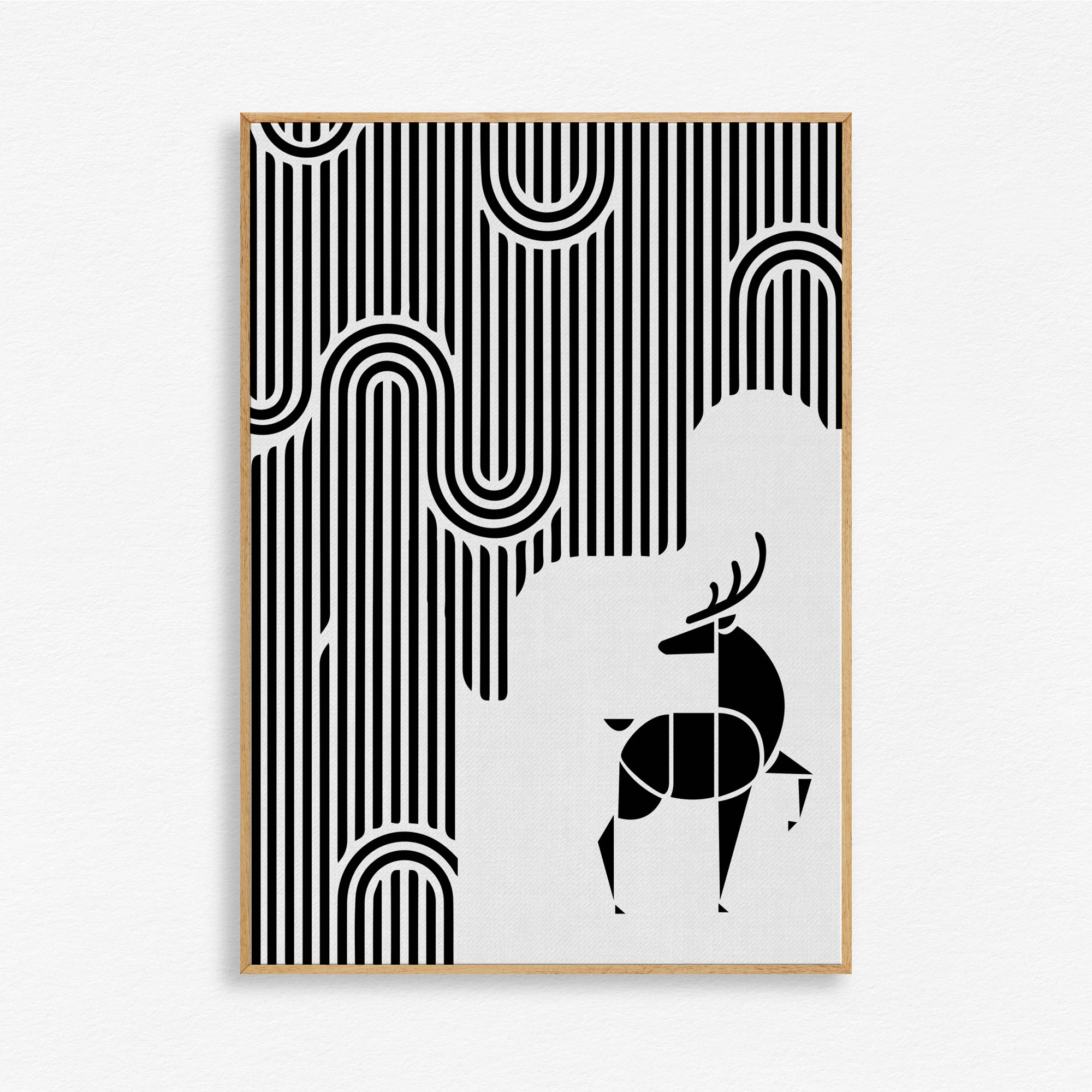 Region of Activity – The Graceful Deer Wall Art