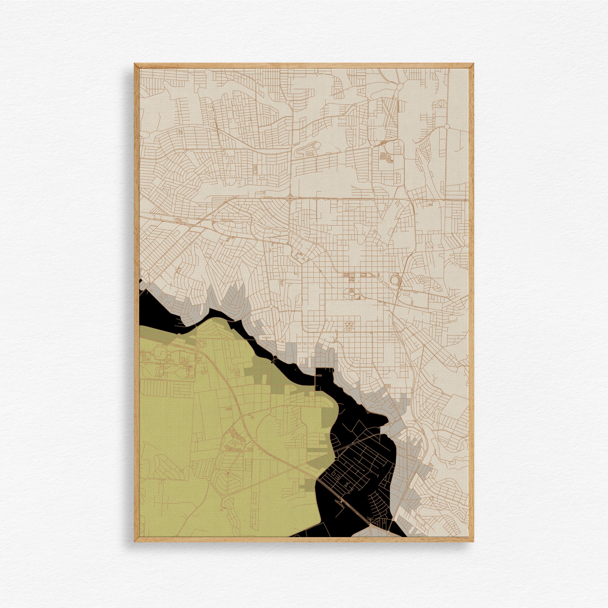 Urban Tapestry: A City in Contrast