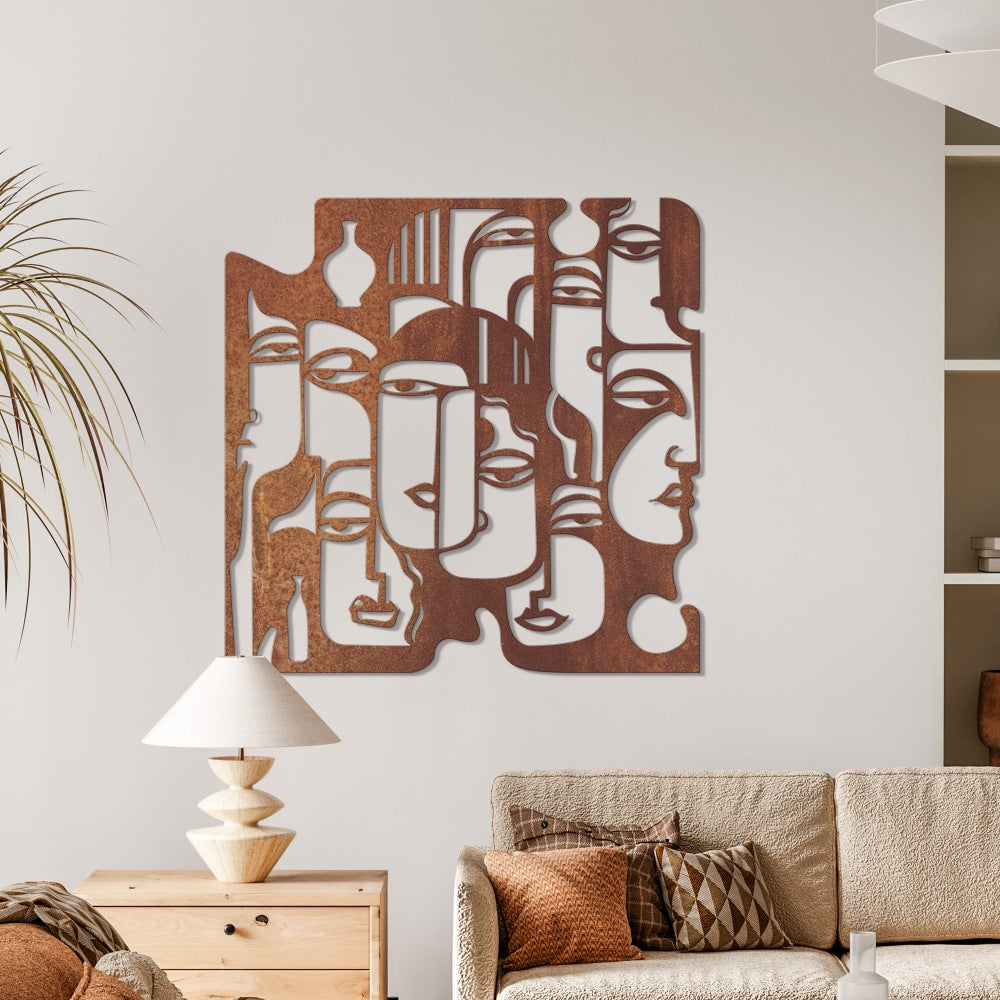 Amalgamation of faces - In metal