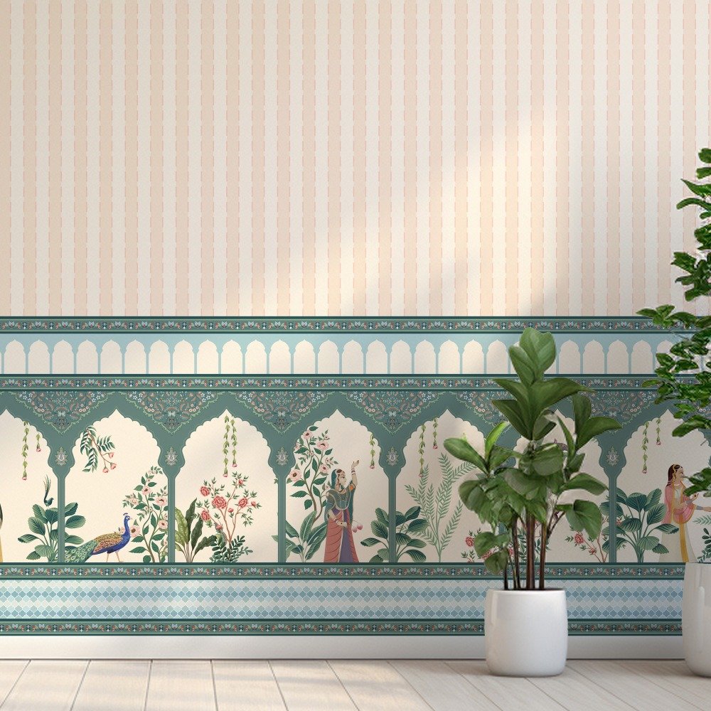 Waves of Emotion bedroom wallpaper