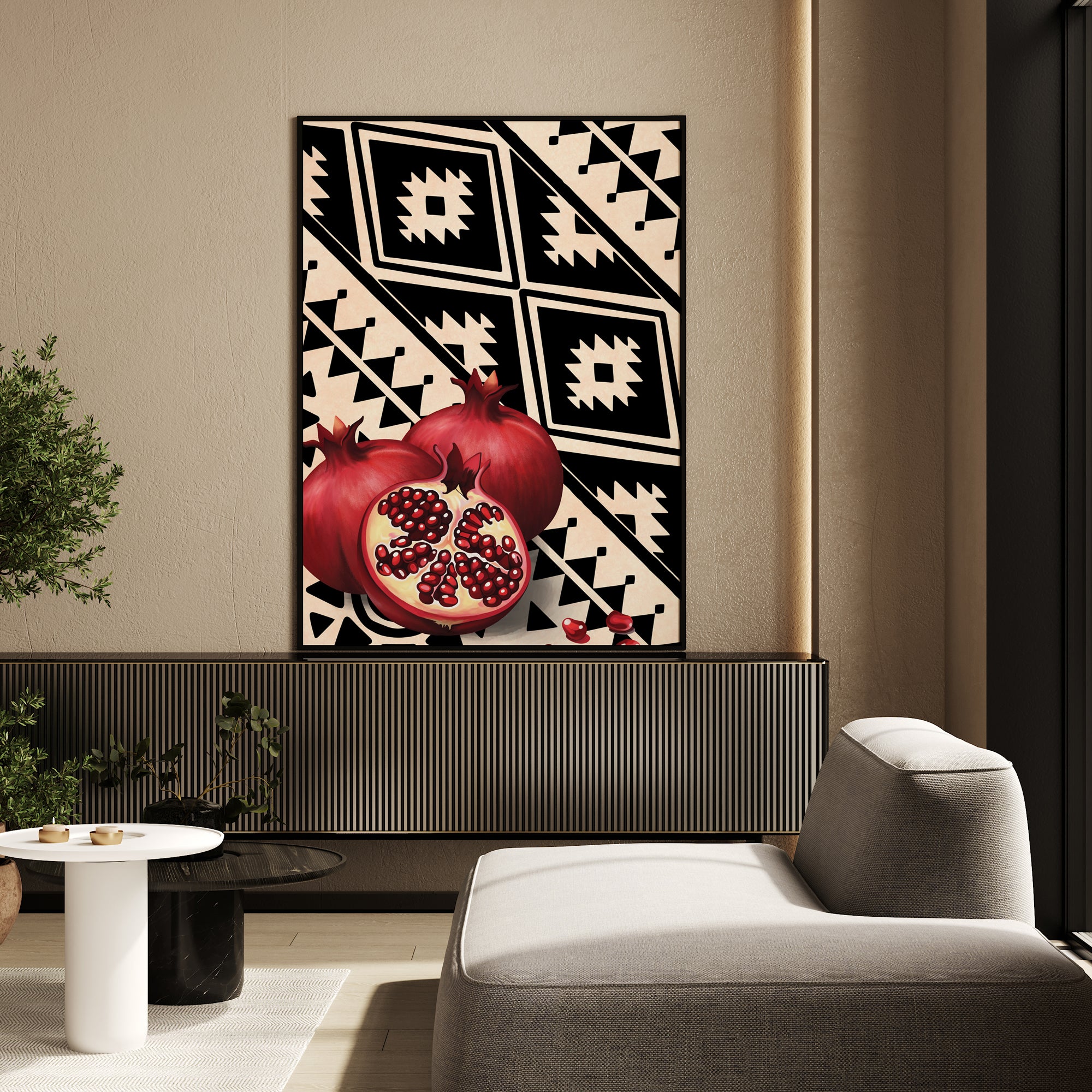 Pomegranate & Pattern