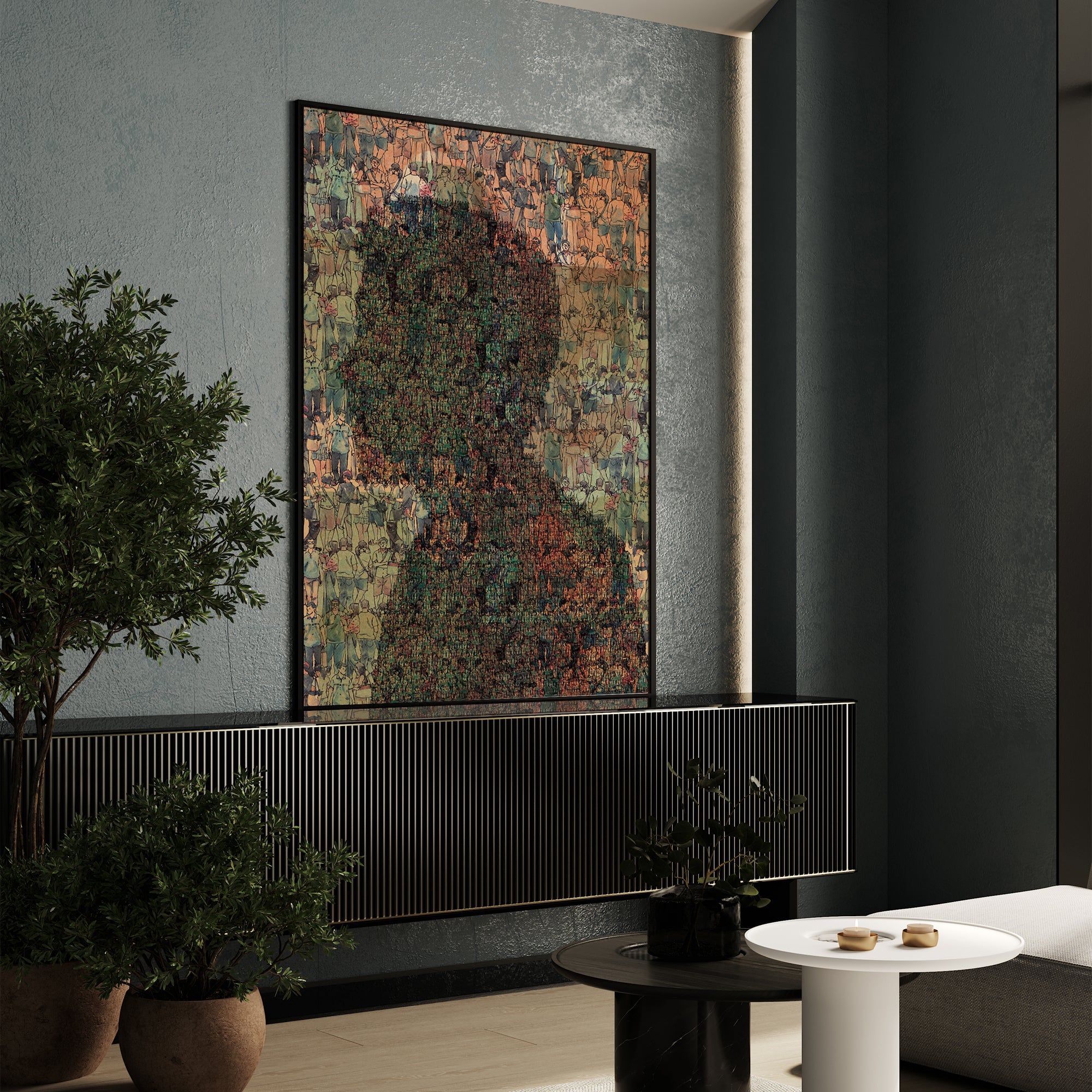 Shadow of a Thousand Stories- Beautiful Art Canvas Painting