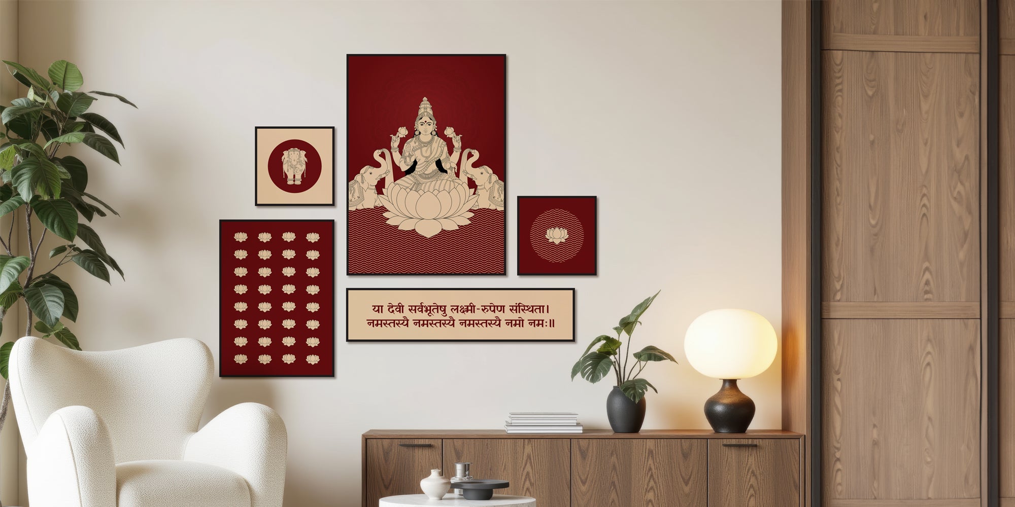 Lotus of Fortune - Set of 5