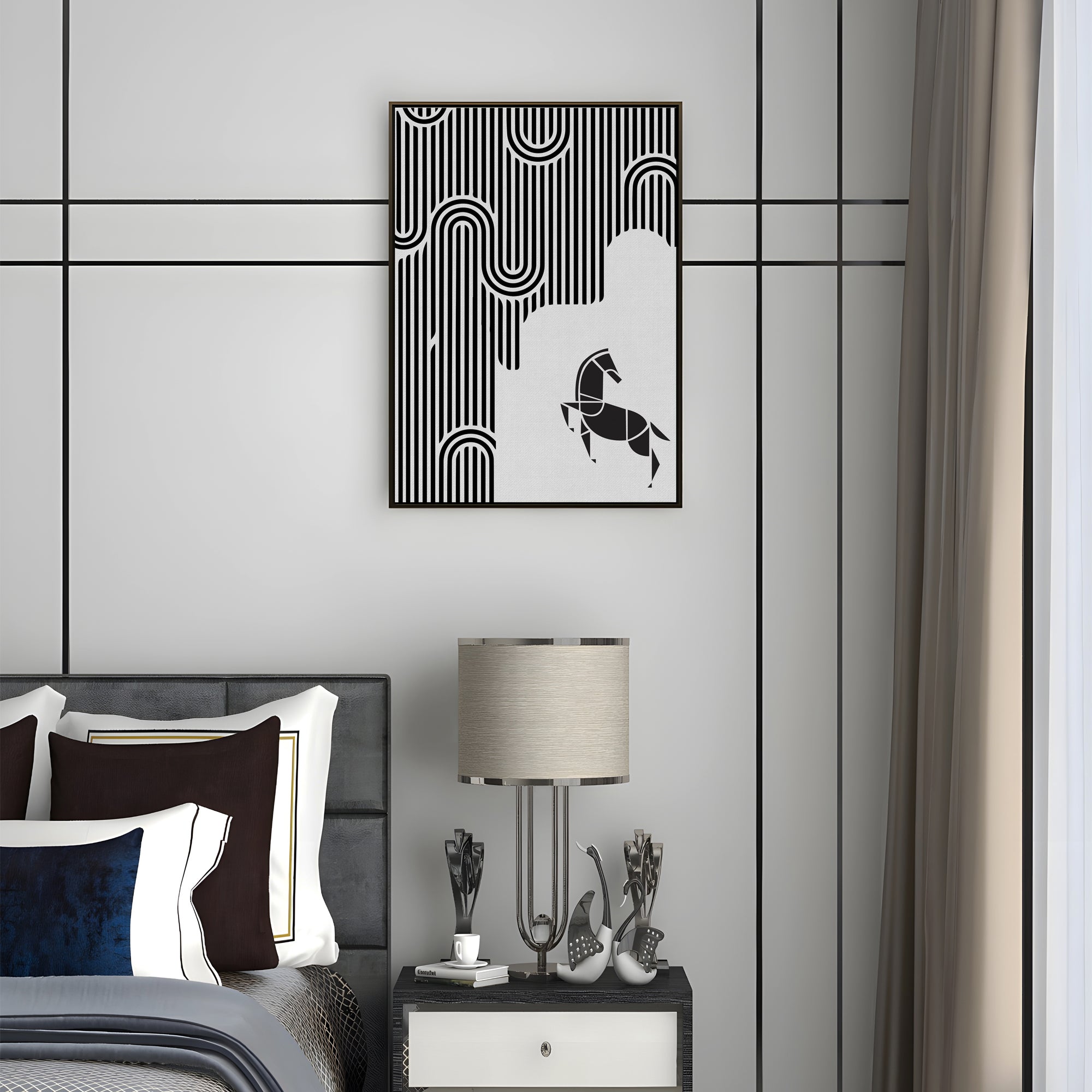 Region of Activity – The Dynamic Horse Wall Art