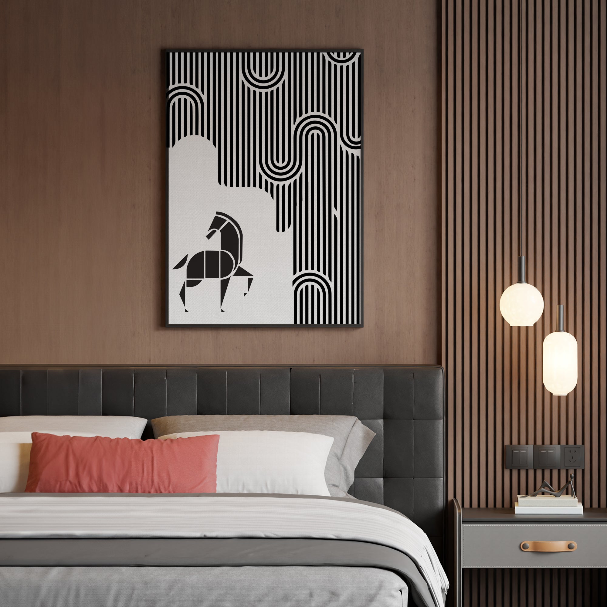 Region of Activity – The Galloping Horse Wall Art