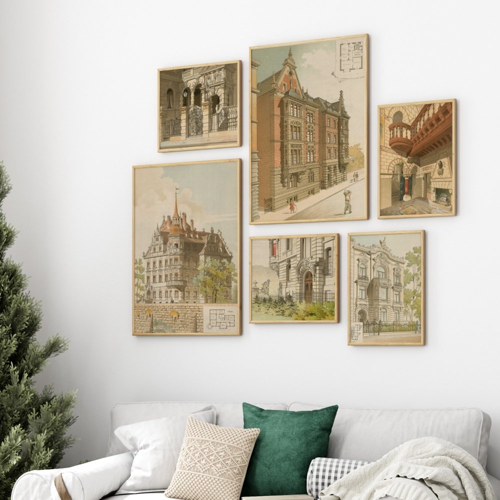 Amazing Architecture - Set of 6