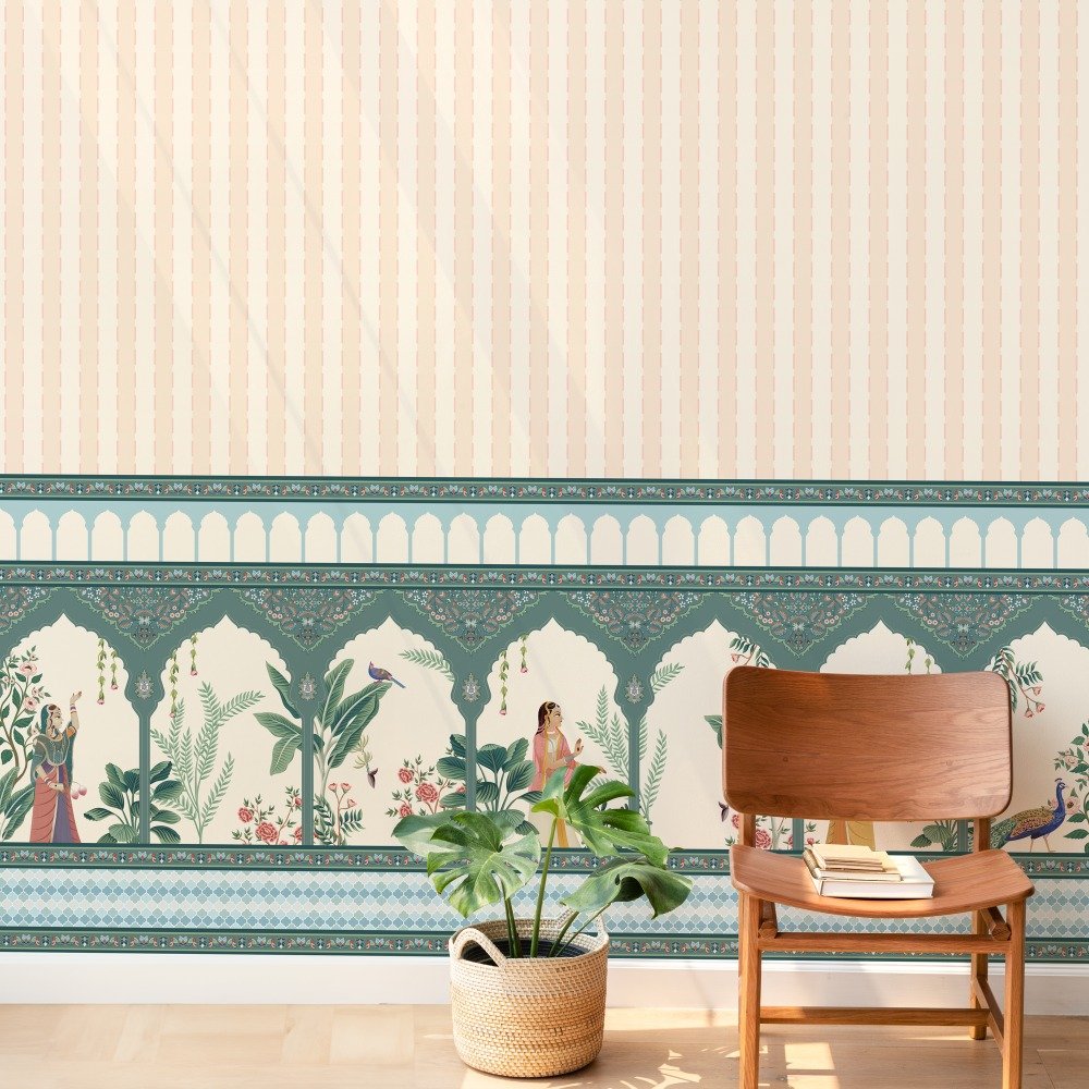 Waves of Emotion bedroom wallpaper