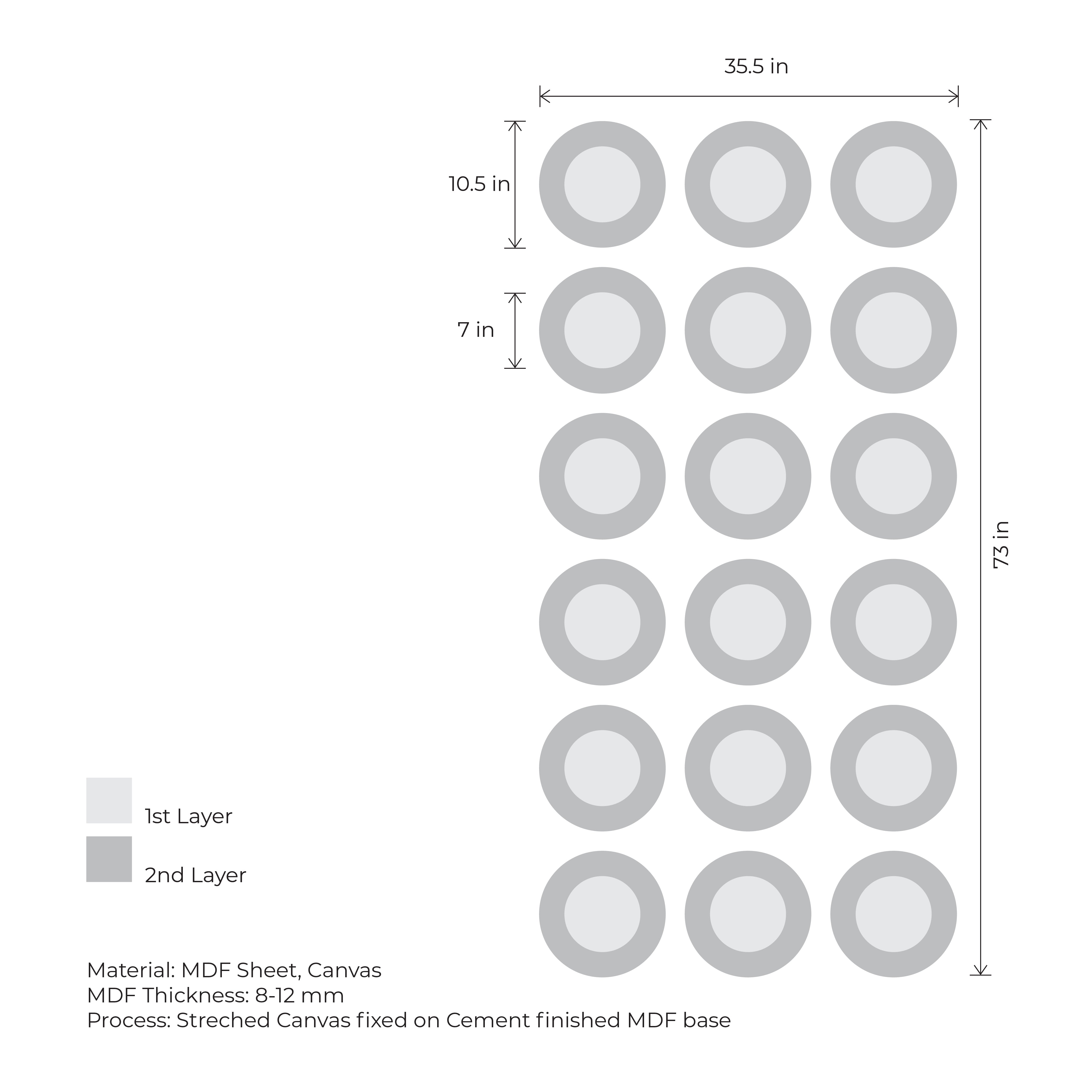 Gleaming Green for long wall