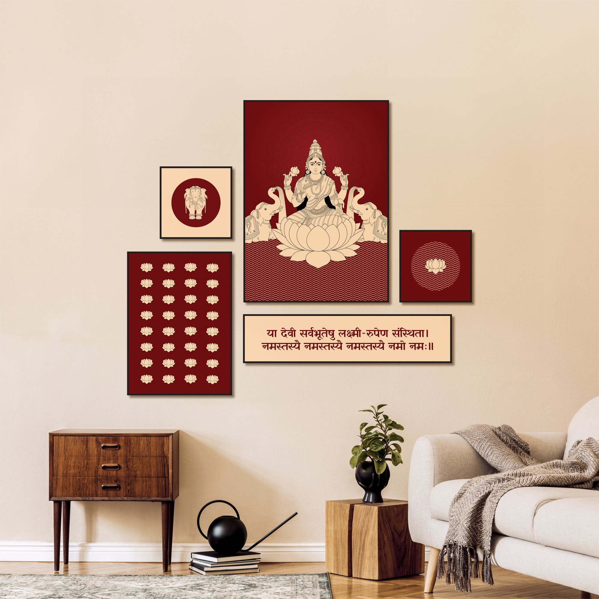 Lotus of Fortune - Set of 5