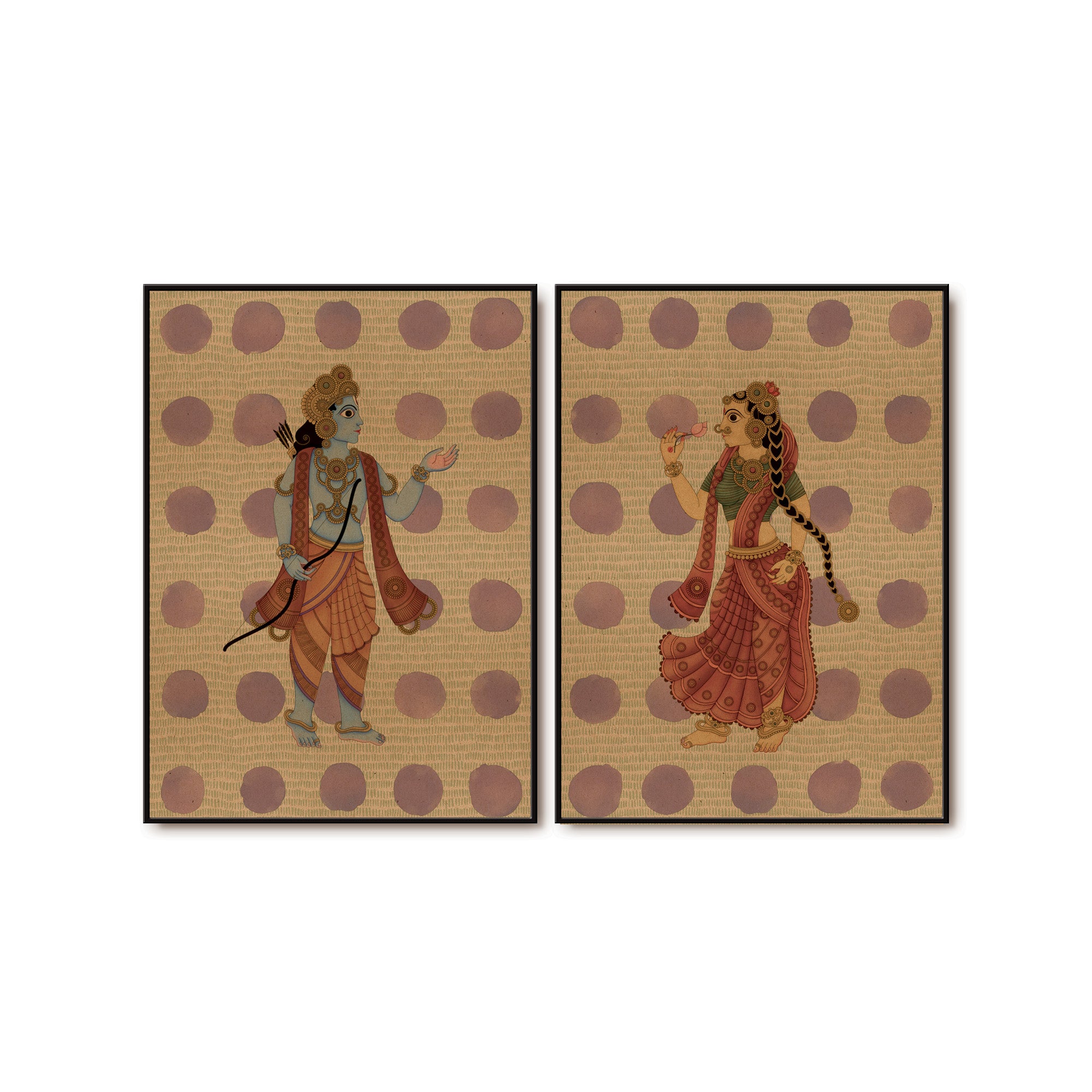 Ram & Sita: Tale of Virtue - Set of 2