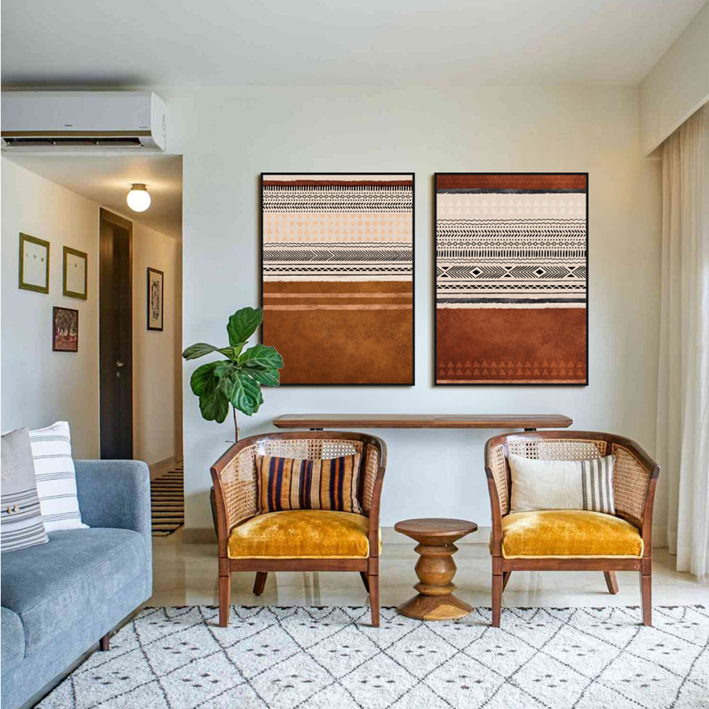 The Earthy Feel - Set of 2