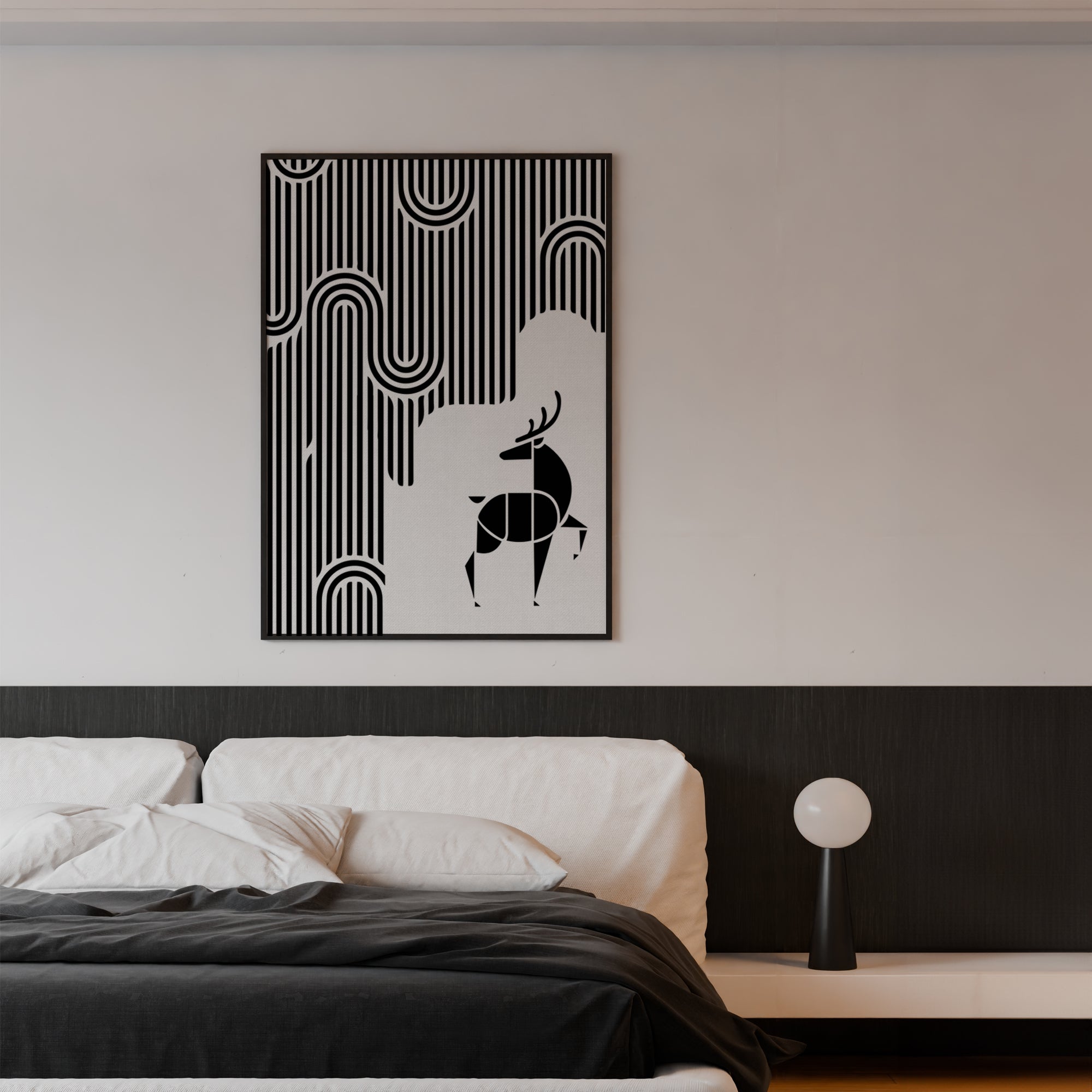 Region of Activity – The Graceful Deer Wall Art