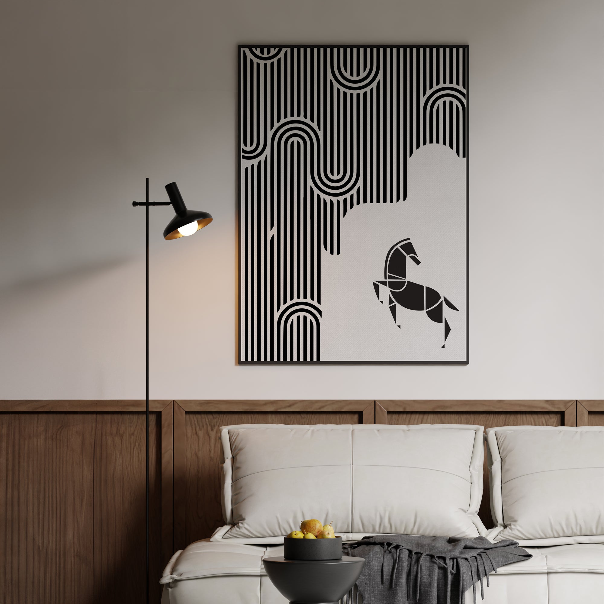 Region of Activity – The Dynamic Horse Wall Art