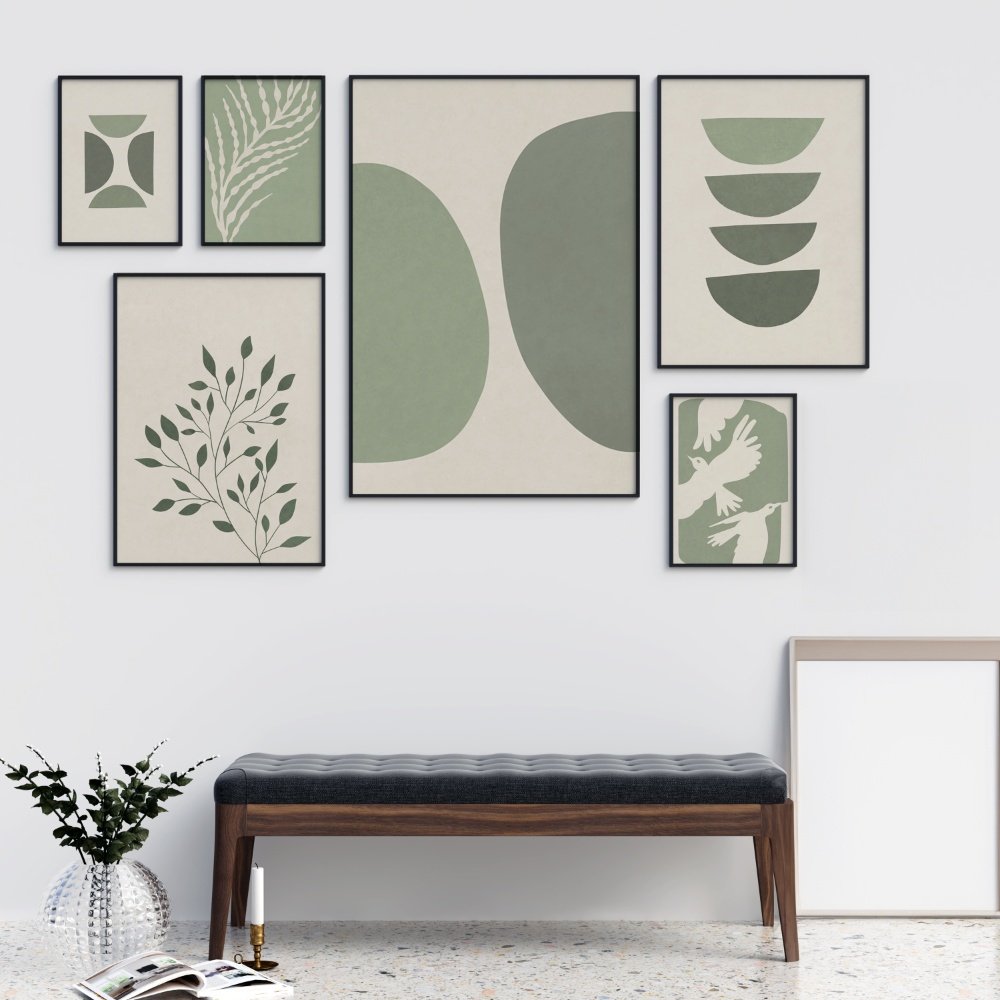 Geometric Bloom - Set of 6