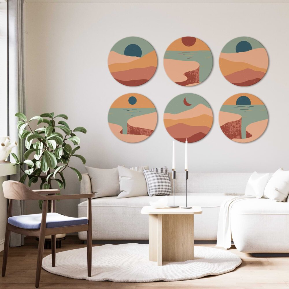 Sun rise Point - Set of 6