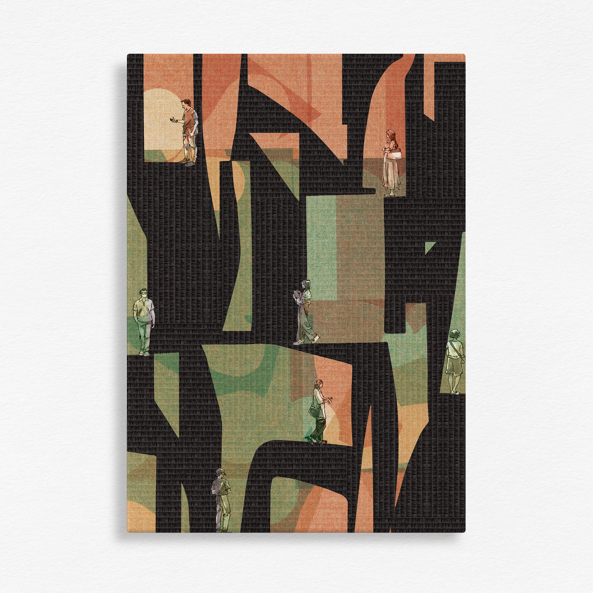 Samayantaral Wall Art Canvas Painting